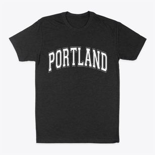 Portland New York Varsity Classic Dad T-Shirt