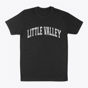 Little Valley New York Varsity Classic Dad T-Shirt