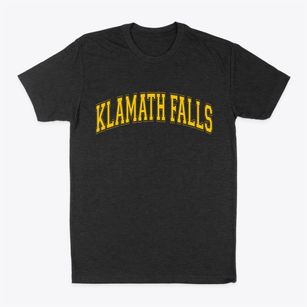 Klamath Falls Oregon Varsity Classic Dad T-Shirt