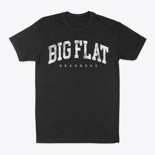 Big Flat Arkansas Urban Vibe Classic Dad T-Shirt
