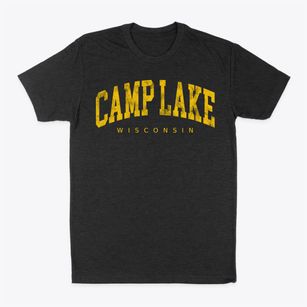 Camp Lake Wisconsin Urban Vibe Classic Dad T-Shirt