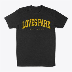 Loves Park Illinois Urban Vibe Classic Dad T-Shirt