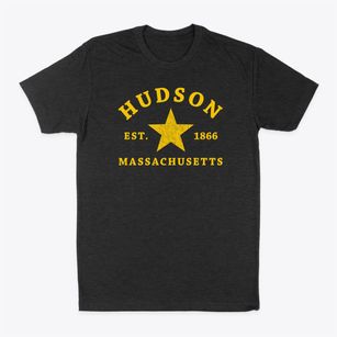 Hudson Massachusetts Star Classic Dad T-Shirt