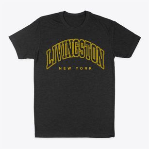 Livingston New York Inline Classic Dad T-Shirt