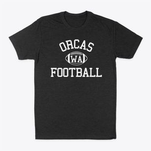 Orcas Washington Football Classic Dad T-Shirt