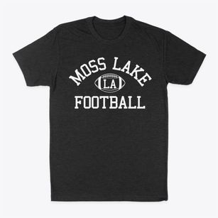 Moss Lake Louisiana Football Classic Dad T-Shirt