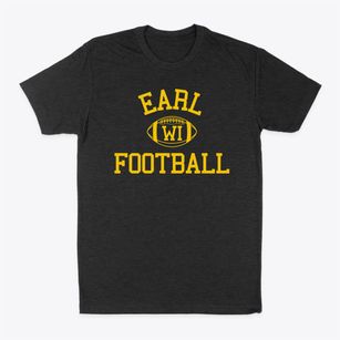 Earl Wisconsin Football Classic Dad T-Shirt