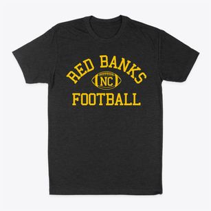Red Banks North Carolina Football Classic Dad T-Shirt