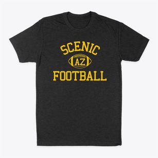 Scenic Arizona Football Classic Dad T-Shirt