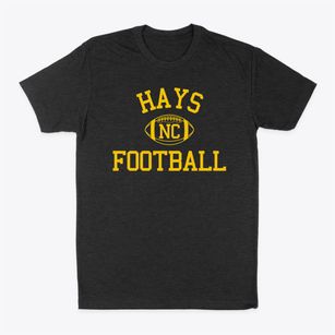 Hays North Carolina Football Classic Dad T-Shirt