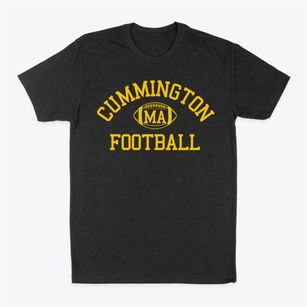 Cummington Massachusetts Football Classic Dad T-Shirt