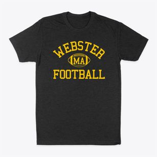 Webster Massachusetts Football Classic Dad T-Shirt