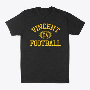 Vincent California Football Classic Dad T-Shirt