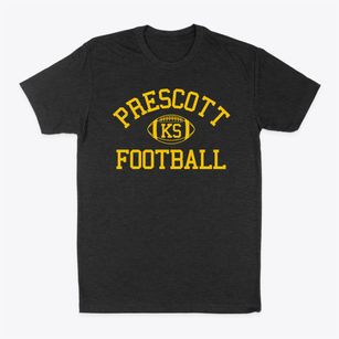 Prescott Kansas Football Classic Dad T-Shirt