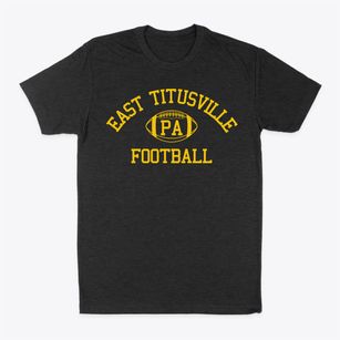 East Titusville Pennsylvania Football Classic Dad T-Shirt