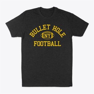 Bullet Hole New York Football Classic Dad T-Shirt