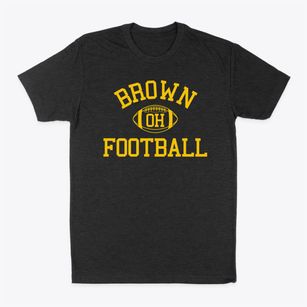 Brown Ohio Football Classic Dad T-Shirt