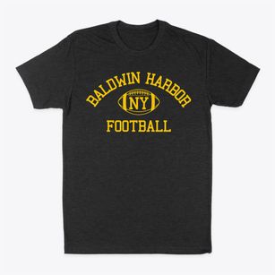 Baldwin Harbor New York Football Classic Dad T-Shirt