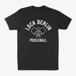 Lock Berlin New York Pickleball Classic Dad T-Shirt
