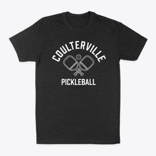 Coulterville Illinois Pickleball Classic Dad T-Shirt
