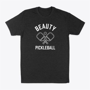 Beauty West Virginia Pickleball Classic Dad T-Shirt