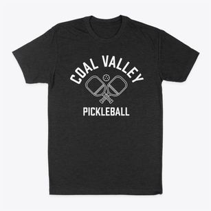 Coal Valley Iowa Pickleball Classic Dad T-Shirt