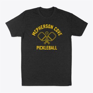 Mcpherson Cove New York Pickleball Classic Dad T-Shirt