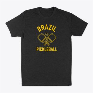 Brazil Iowa Pickleball Classic Dad T-Shirt