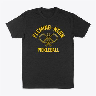 Fleming-neon Kentucky Pickleball Classic Dad T-Shirt