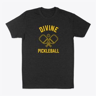 Divine Illinois Pickleball Classic Dad T-Shirt