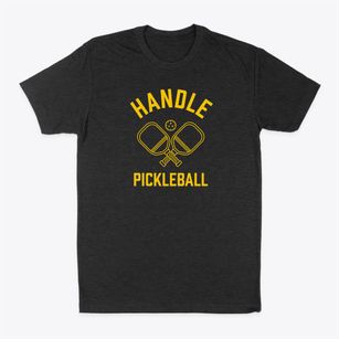 Handle Mississippi Pickleball Classic Dad T-Shirt
