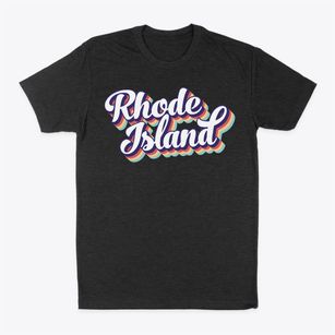  Rhode Island Retro Candy Vibes Classic Dad T-Shirt