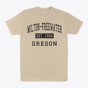 Milton-freewater Oregon Classic Established Classic Dad T-Shirt
