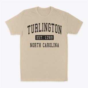 Turlington North Carolina Classic Established Classic Dad T-Shirt