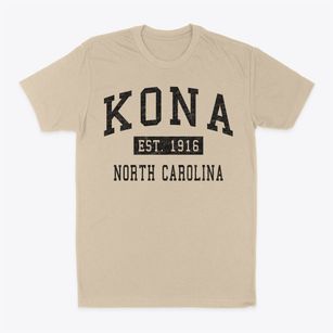 Kona North Carolina Classic Established Classic Dad T-Shirt