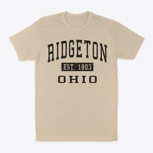 Ridgeton Ohio Classic Established Classic Dad T-Shirt