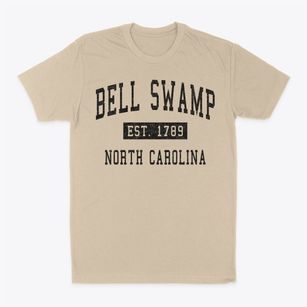 Bell Swamp North Carolina Classic Established Classic Dad T-Shirt