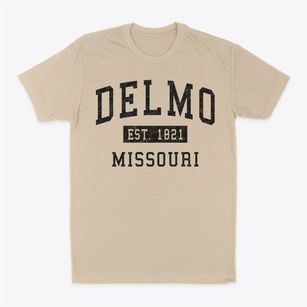 Delmo Missouri Classic Established Classic Dad T-Shirt
