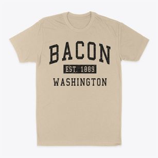 Bacon Washington Classic Established Classic Dad T-Shirt