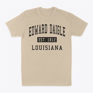 Edward Daigle Louisiana Classic Established Classic Dad T-Shirt