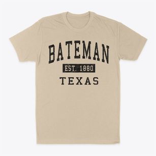 Bateman Texas Classic Established Classic Dad T-Shirt