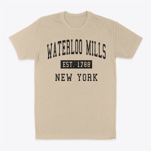Waterloo Mills New York Classic Established Classic Dad T-Shirt