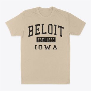 Beloit Iowa Classic Established Classic Dad T-Shirt