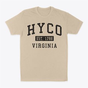 Hyco Virginia Classic Established Classic Dad T-Shirt