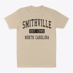 Smithville North Carolina Classic Established Classic Dad T-Shirt
