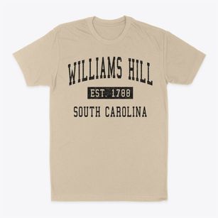 Williams Hill South Carolina Classic Established Classic Dad T-Shirt