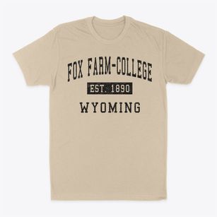 Fox Farm-college Wyoming Classic Established Classic Dad T-Shirt