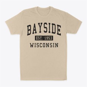 Bayside Wisconsin Classic Established Classic Dad T-Shirt
