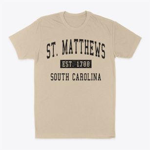 St. Matthews South Carolina Classic Established Classic Dad T-Shirt