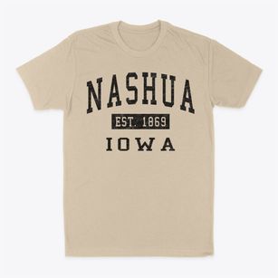 Nashua Iowa Classic Established Classic Dad T-Shirt